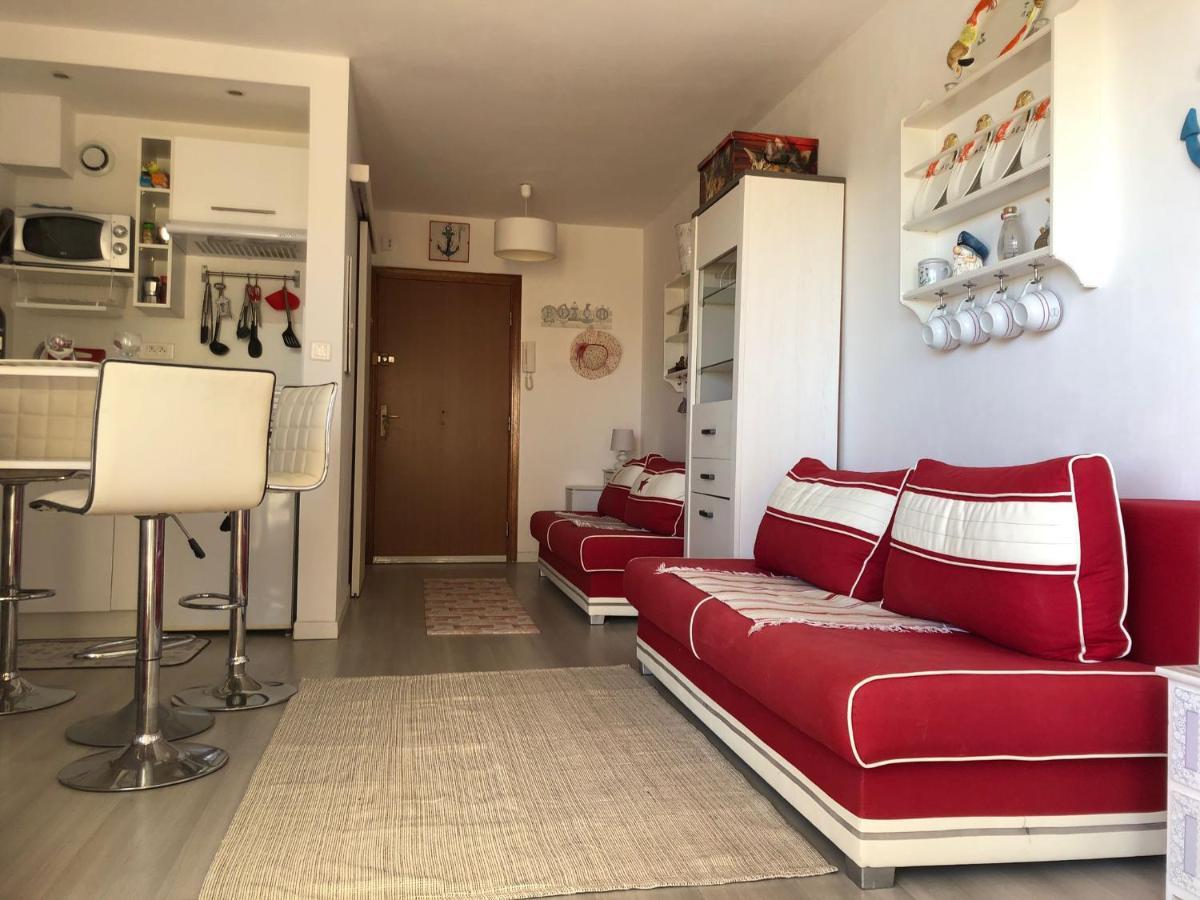 Charmant Studio A Cros De Cagnes Exteriör bild