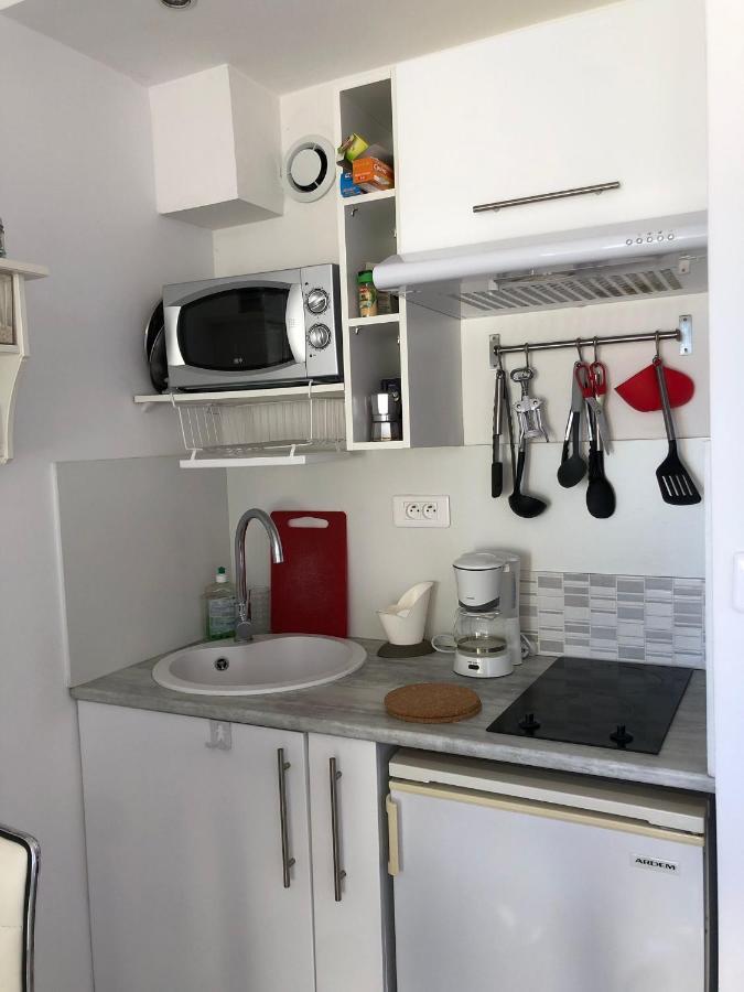 Charmant Studio A Cros De Cagnes Exteriör bild